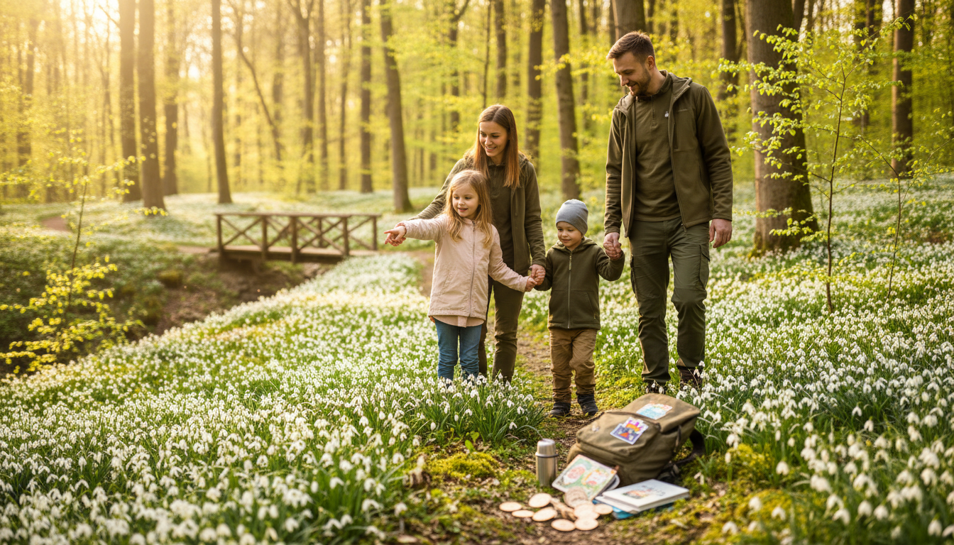 Kde najít sněženky: 7 kouzelných míst pro rodiny