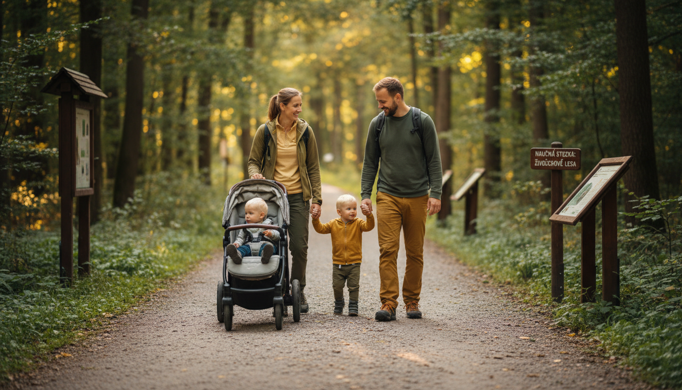 Naučná stezka pro batolata: 12 tras kratších než 3 km