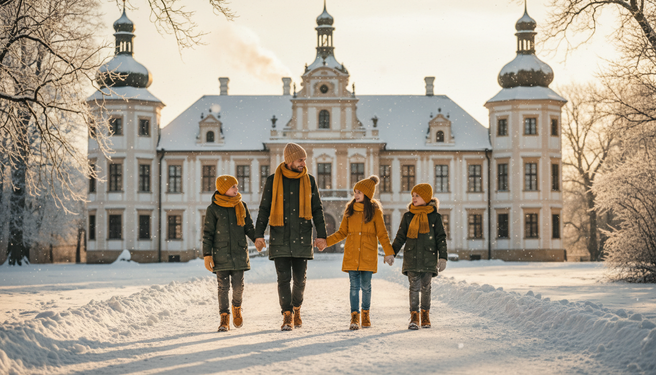 Zimní výlety s dětmi: 7 zámků s vyhřátými prohlídkami