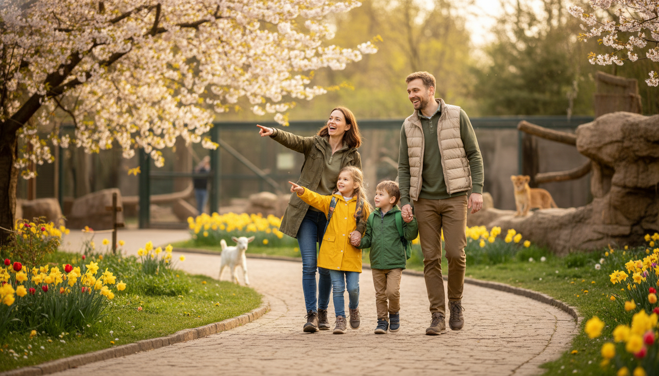 Zoo s dětmi na jaře: Kam za zvířátky a květy